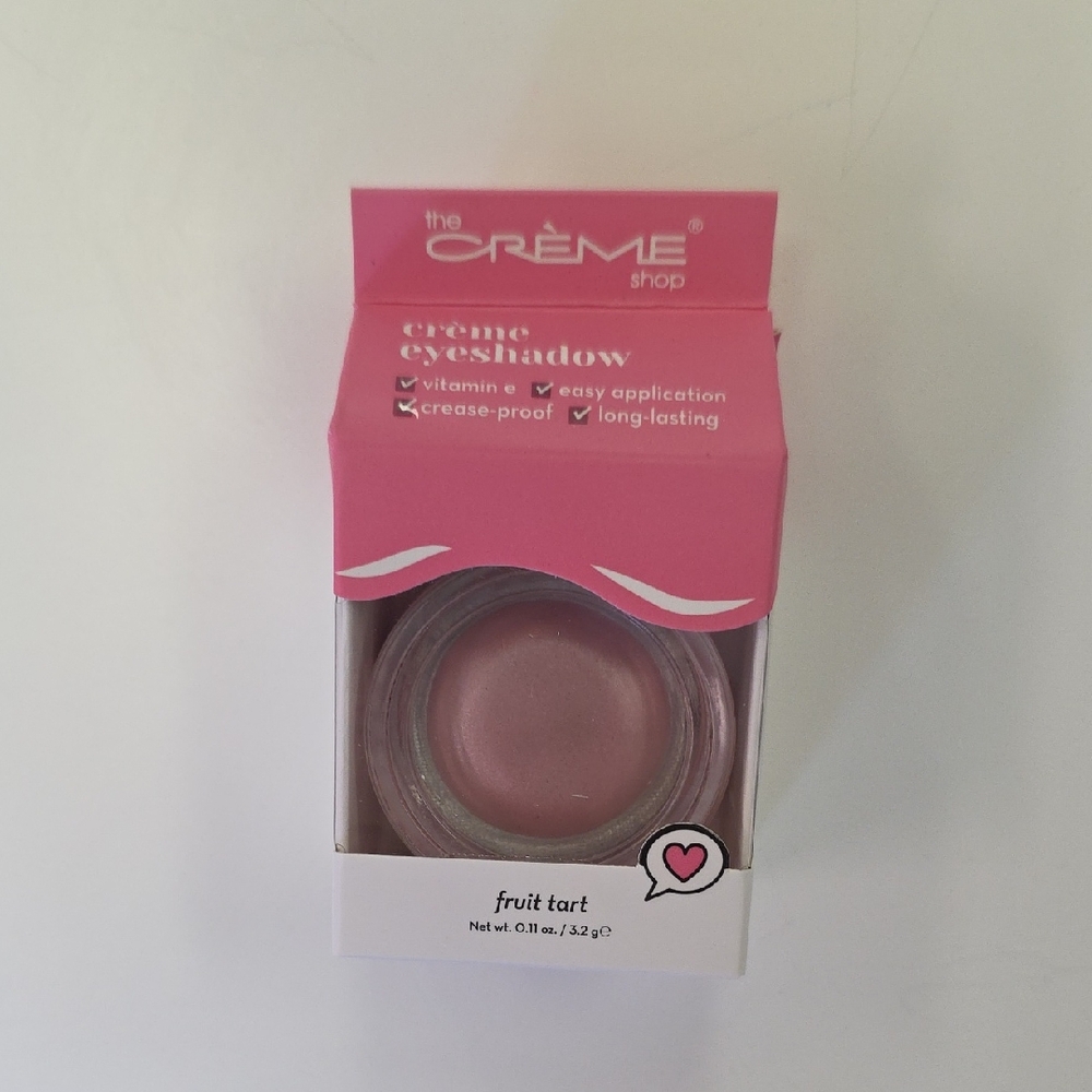 The Crème Shop Fruit Tart Cream Eyeshadow - Pink